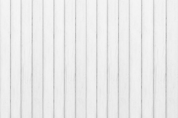 Old white vintage wooden wall pattern and seamless background