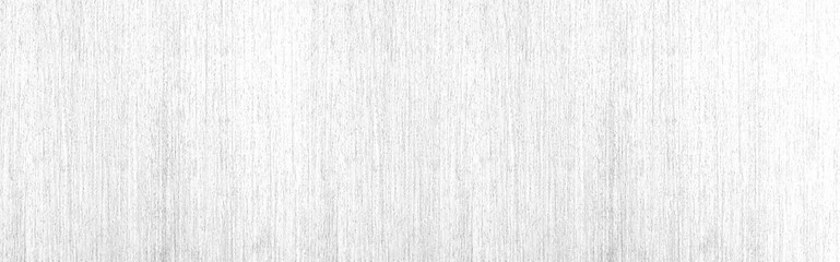 Panorama of White vintage wooden table top pattern texture and seamless background