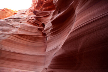 The Antelope Canyon, near Page, Arizona, USA