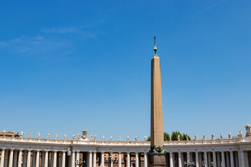 Vatican obelisk in st.Peter's square.