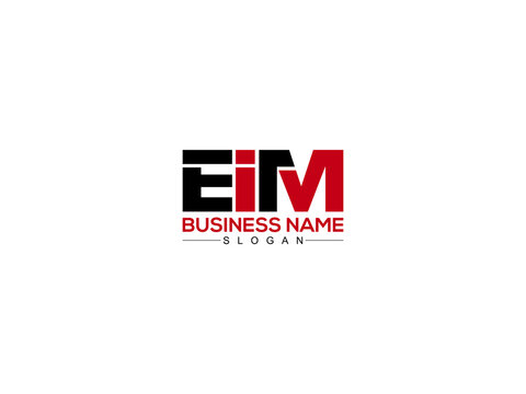 EIM Logo Letter Design For Business