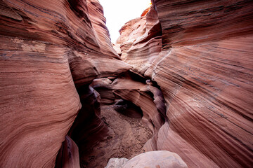 The Antelope Canyon, near Page, Arizona, USA - 410958948