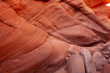 The Antelope Canyon, near Page, Arizona, USA - 410959966