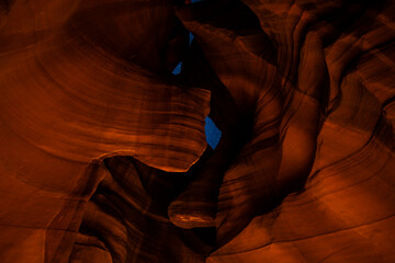 The Antelope Canyon, near Page, Arizona, USA - 410961543