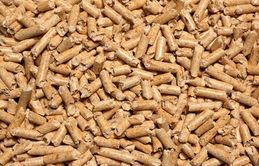 Pellets di legno utilizzato per il riscaldamento domestico  
tramite apposite stufe e camini.