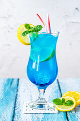 Blue Lagoon cocktail