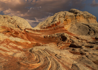 Designs and Patterns In Desert Rocks