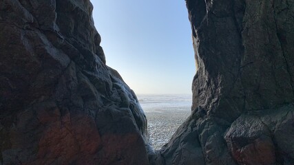 Sea between the stone