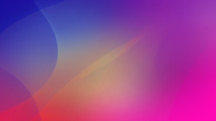 Abstract blurred gradient background in bright colors. Colorful smooth illustration