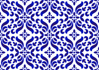 Fototapeta premium floral pattern seamless vector