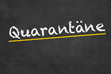 Quarant&auml;ne