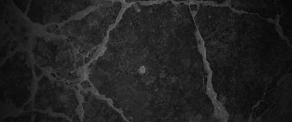 Fototapeta na wymiar Dark cement background, dark black walls