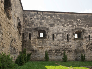Citadella (citadel) at Gellert hill in Budapest. Hungary