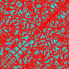 Bacteriological symmetry of a blurred pattern of fiery veins and splashes of granite craquelure.