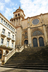 Fototapeta na wymiar Catedral de San Martín en Ourense Orense, Galicia, España