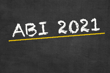 Fototapeta premium Abi 2021 