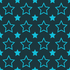 Obraz premium Stars pattern. Vector stars pattern.