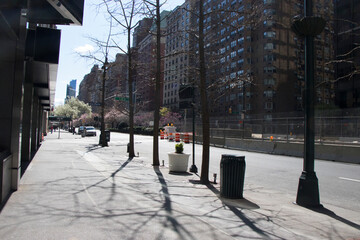 New York City Empty during Summer