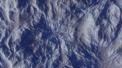 abstract aerial view, abstract cosmic texture, top view of alien planet, texture of th exo planet, abstract texture 3d render