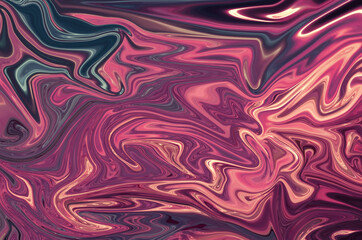 Fototapeta premium Abstract wallpaper and texture background, Colorful abstraction, Looks like a colorful flow of inks magic space, pattern ,purple and brown dominant.