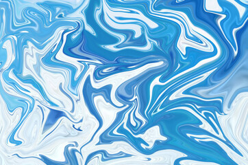 Abstract wallpaper and texture background, Colorful abstraction, Looks like a colorful flow of inks magic space, pattern 
,blue and white dominant.