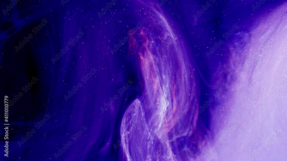 Sticker artistic color scent mist background. magic fog curls.