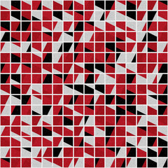 Abstract Geometric Pattern generative computational art illustration