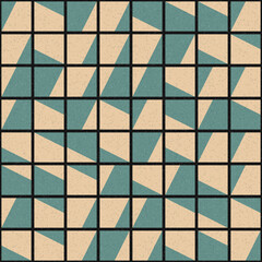 Abstract Geometric Pattern generative computational art illustration
