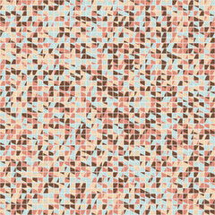 Fototapeta premium Abstract Geometric Pattern generative computational art illustration