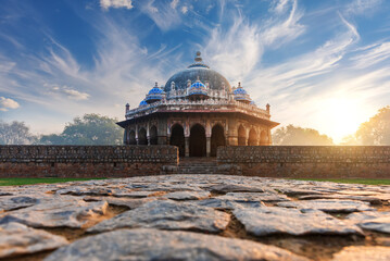Humayun Tomb complex in India, Isa Khan's tomb, New Delhi