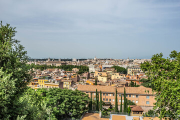 view of the city Rome, Italy