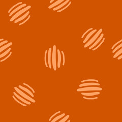 Simple abstract shape repeat pattern design