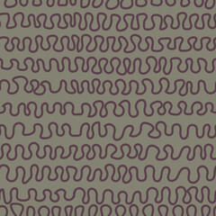 Simple wavy line repeat pattern design