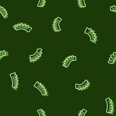 Simple abstract shape repeat pattern design