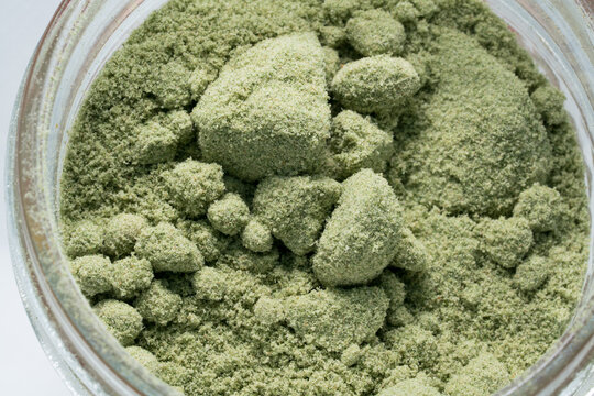 Dry Sift Hash, or Kief, derived from Cannabis Flower