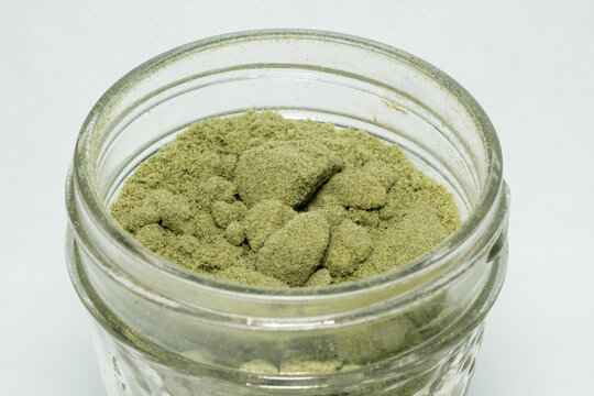 Dry Sift Hash, or Kief, derived from Cannabis Flower