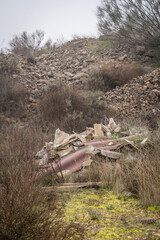 polluting, hazardous and carcinogenic waste dumped in the