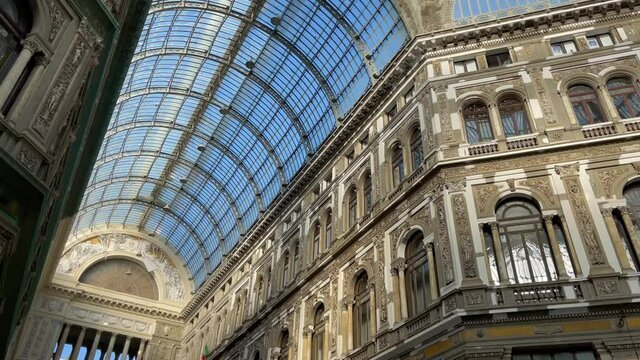 Galleria Umberto I, Naples, Italy
