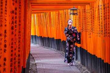 Selbstklebende Fototapete Kyoto fushimi inari kyoto