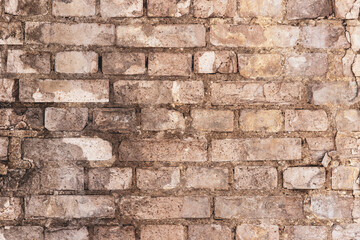 Brick wallpaper, texture. Background for designer.