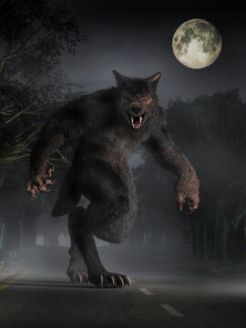 Werewolf by night hi-res stock photography and images - Alamy