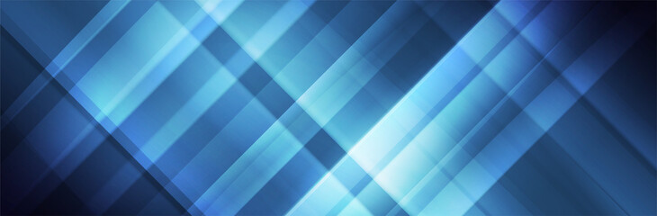 Abstract Blue background. Futuristic light backdrop. Vector illustration