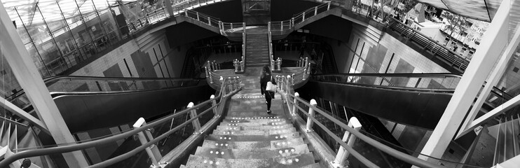 Stairs to the metro