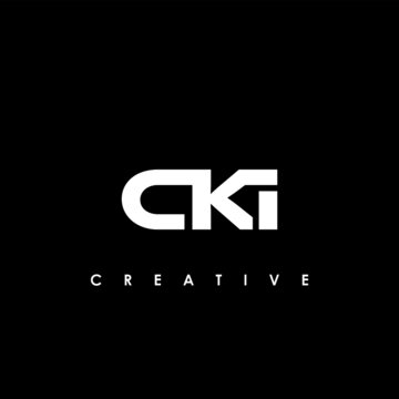 CKI Letter Initial Logo Design Template Vector Illustration