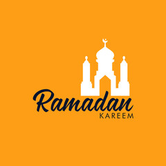 Ramadan Kareem Background Illustration. Islamic Month. Celebration