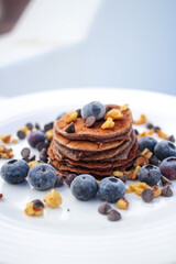 blueberry pancakes