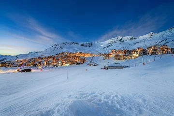 Gordijnen Val Thorens in France © beatrice prève