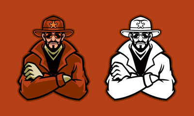 sheriff illustration