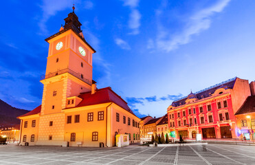 Brasov, Transylvania, Romania - The main square