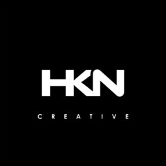 HKN Letter Initial Logo Design Template Vector Illustration